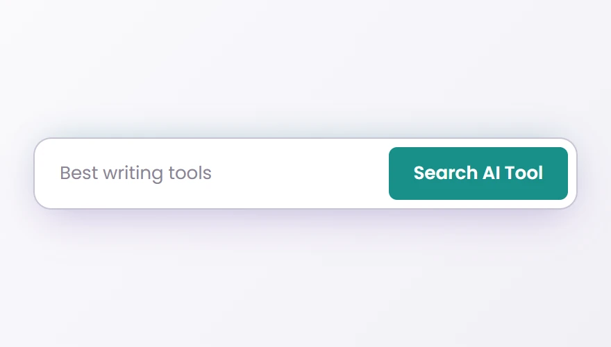 Search AI Tool field