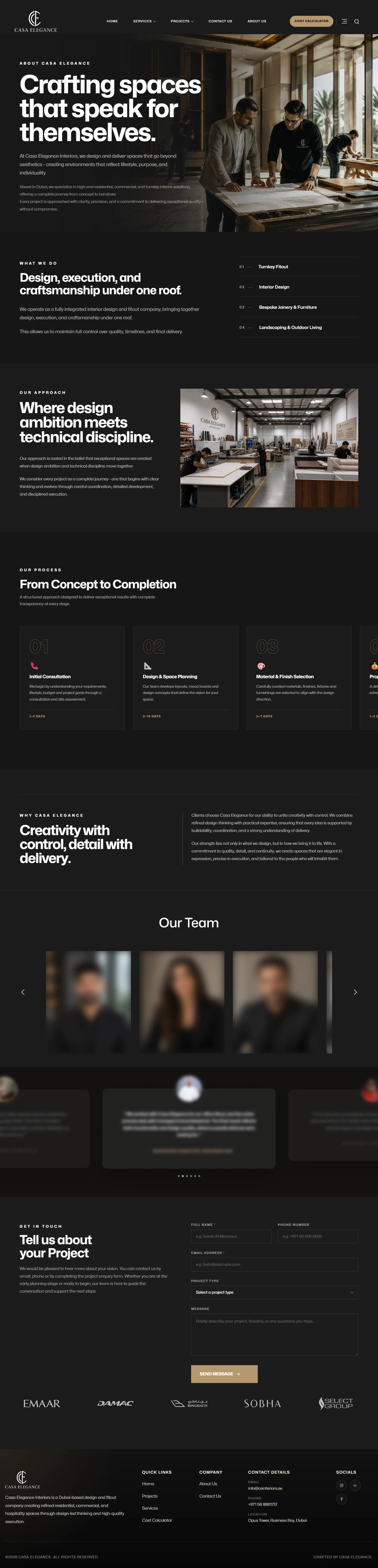 Full about page