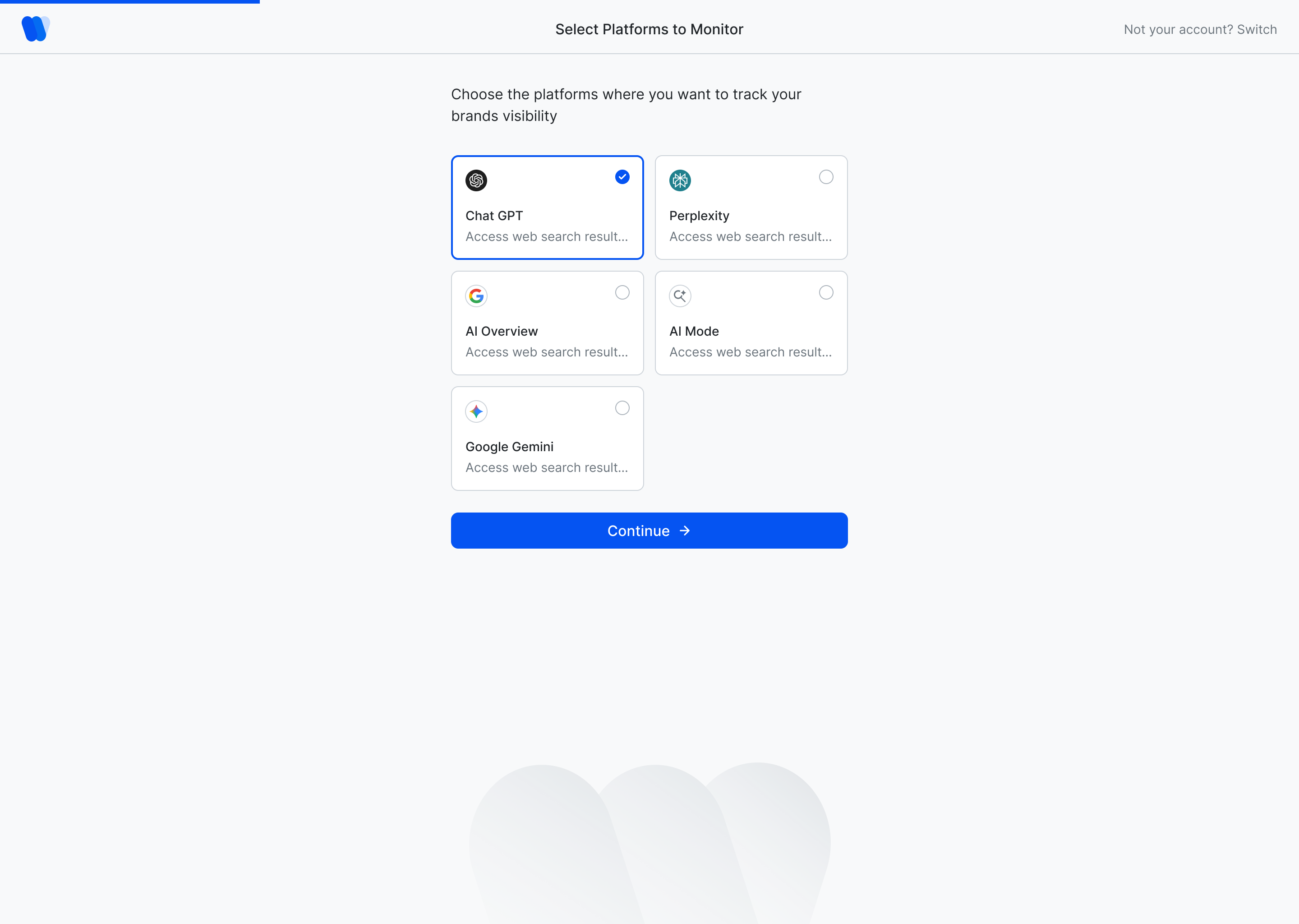 Platform selection